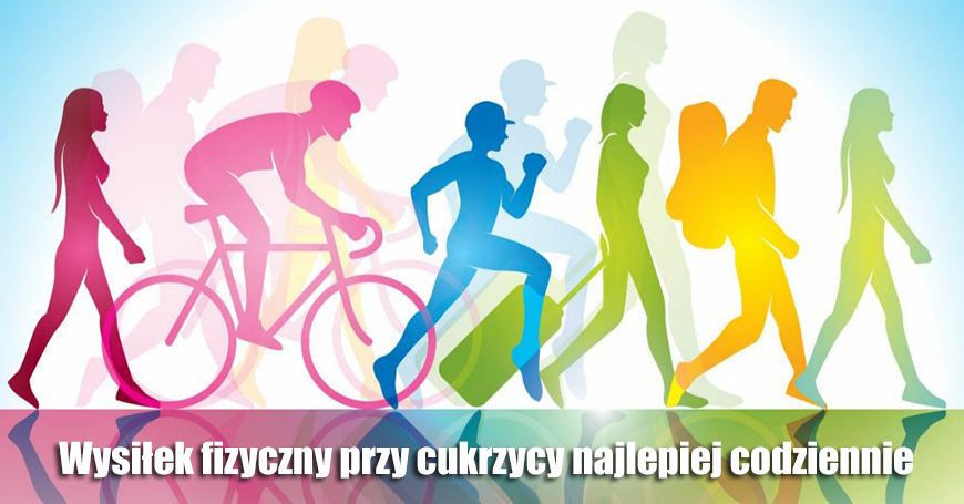 Wysiek fizyczny przy cukrzycy najlepiej codziennie