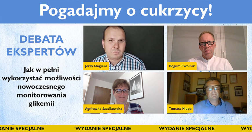 Debata ekspertów - jak w pełni wykorzystać możliwości nowoczesnego monitorowania glikemii