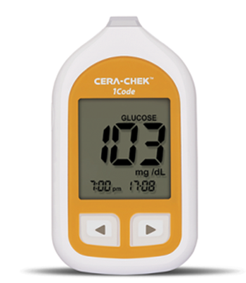 Glukometr CERA-CHEK 1code